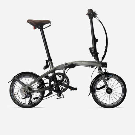 Ultra-Compact Folding Bike Fold Light 1 Second - Green