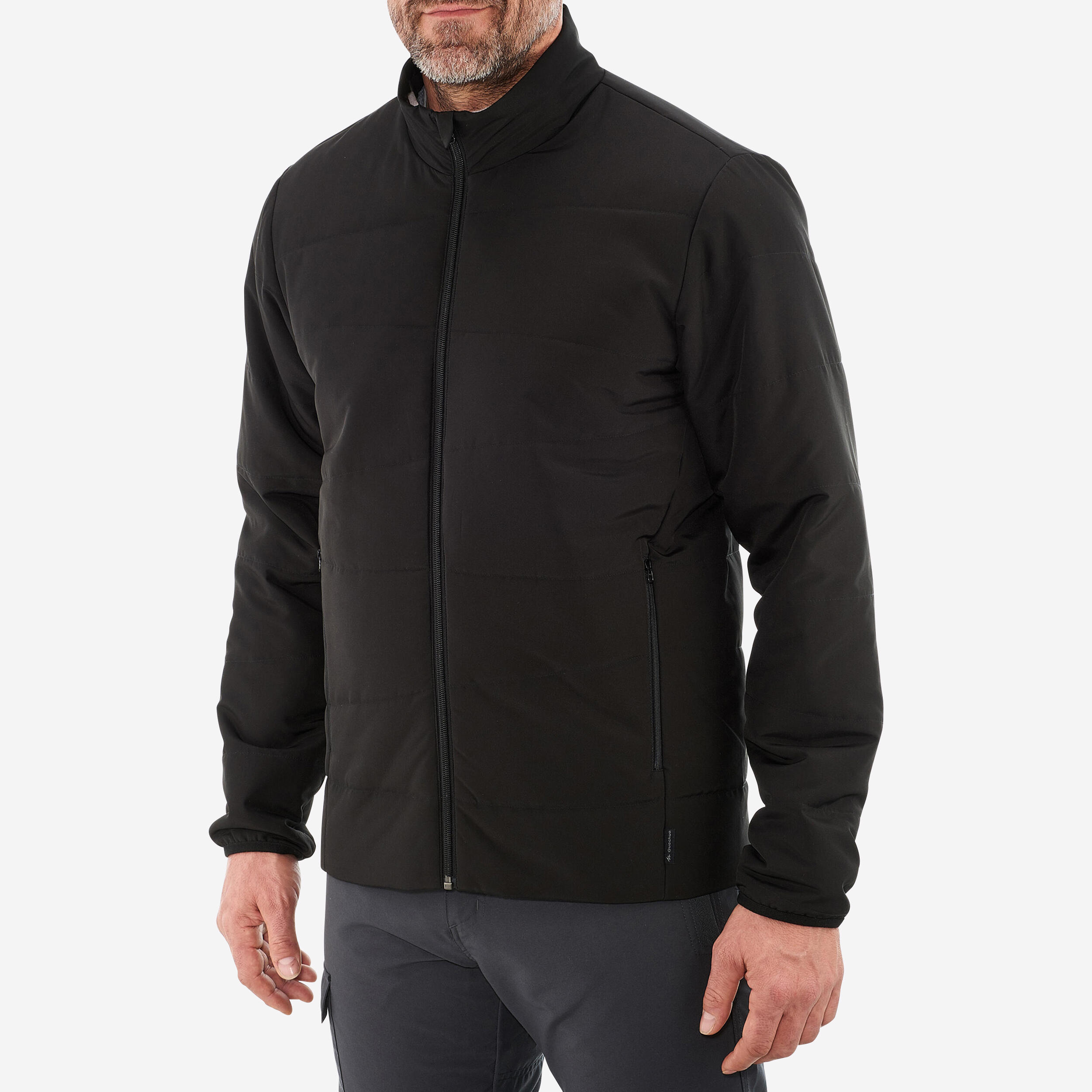 FORCLAZ Men’s Trekking Synthetic Padded Jacket MT50 0°C - Black