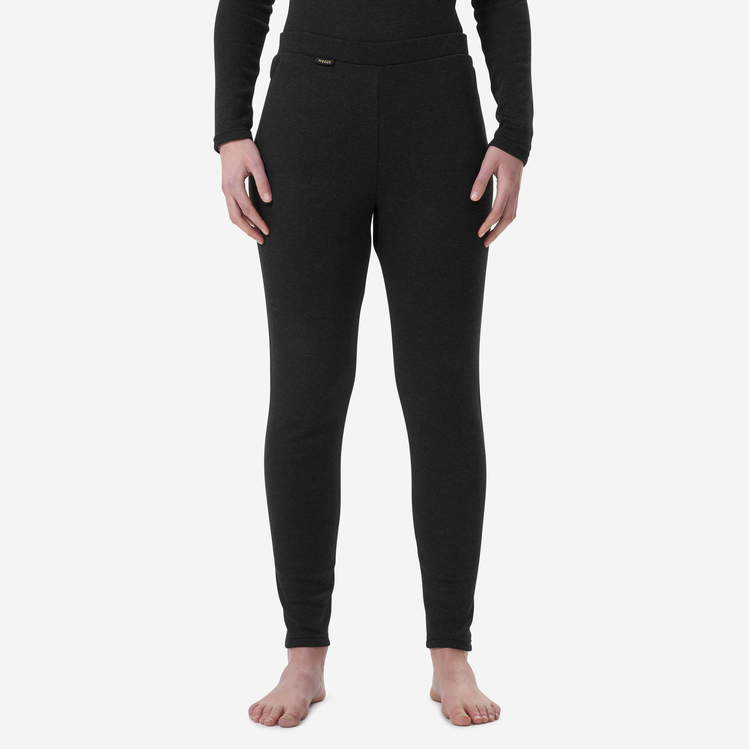 WOMEN'S SKI BASE LAYER BOTTOM - BL 100 - BLACK 1/5