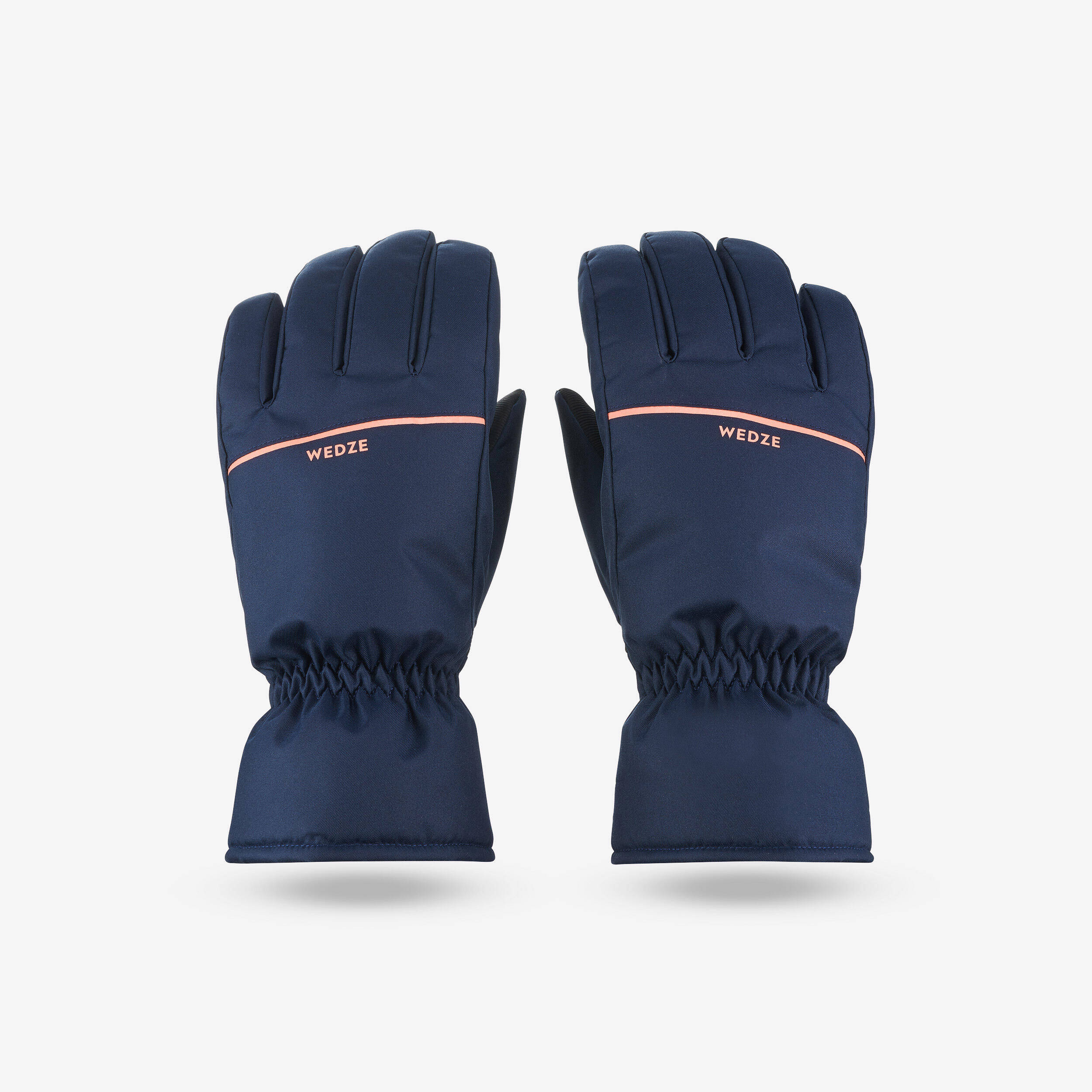 Winter Gloves for Skiing GL100 Waterproof - Blue -  1