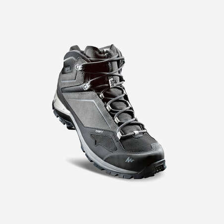 Chaussures imperméables de randonnée montagne - MH500 Mid Gris - Homme