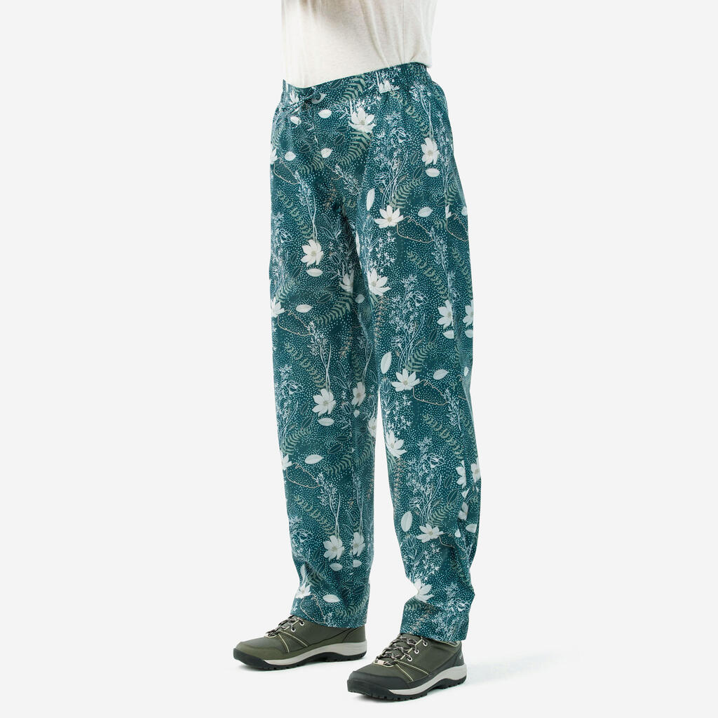 Women's Hiking Waterproof Over-Trousers Raincut