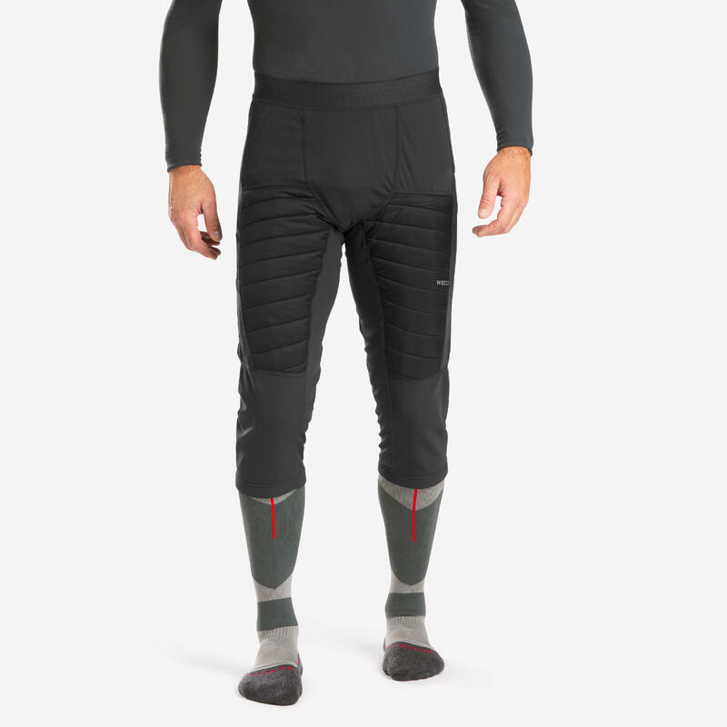 Sottopantaloni sci uomo 900 grigio scuro