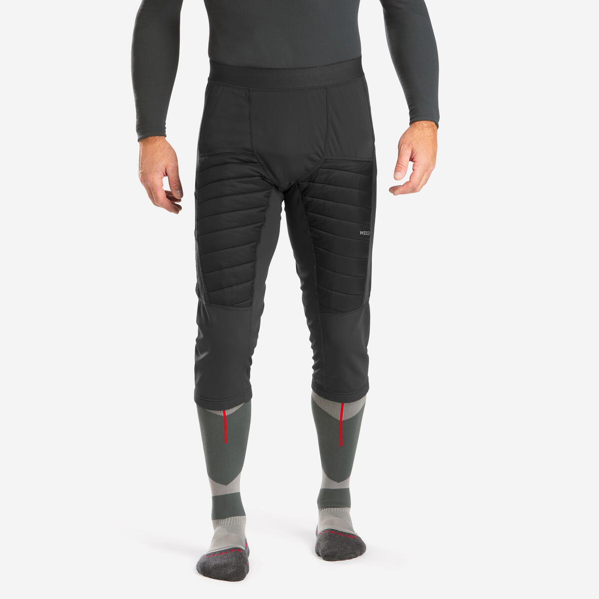 Sous-pantalon de ski chaud et respirant homme, FR 900 bleu