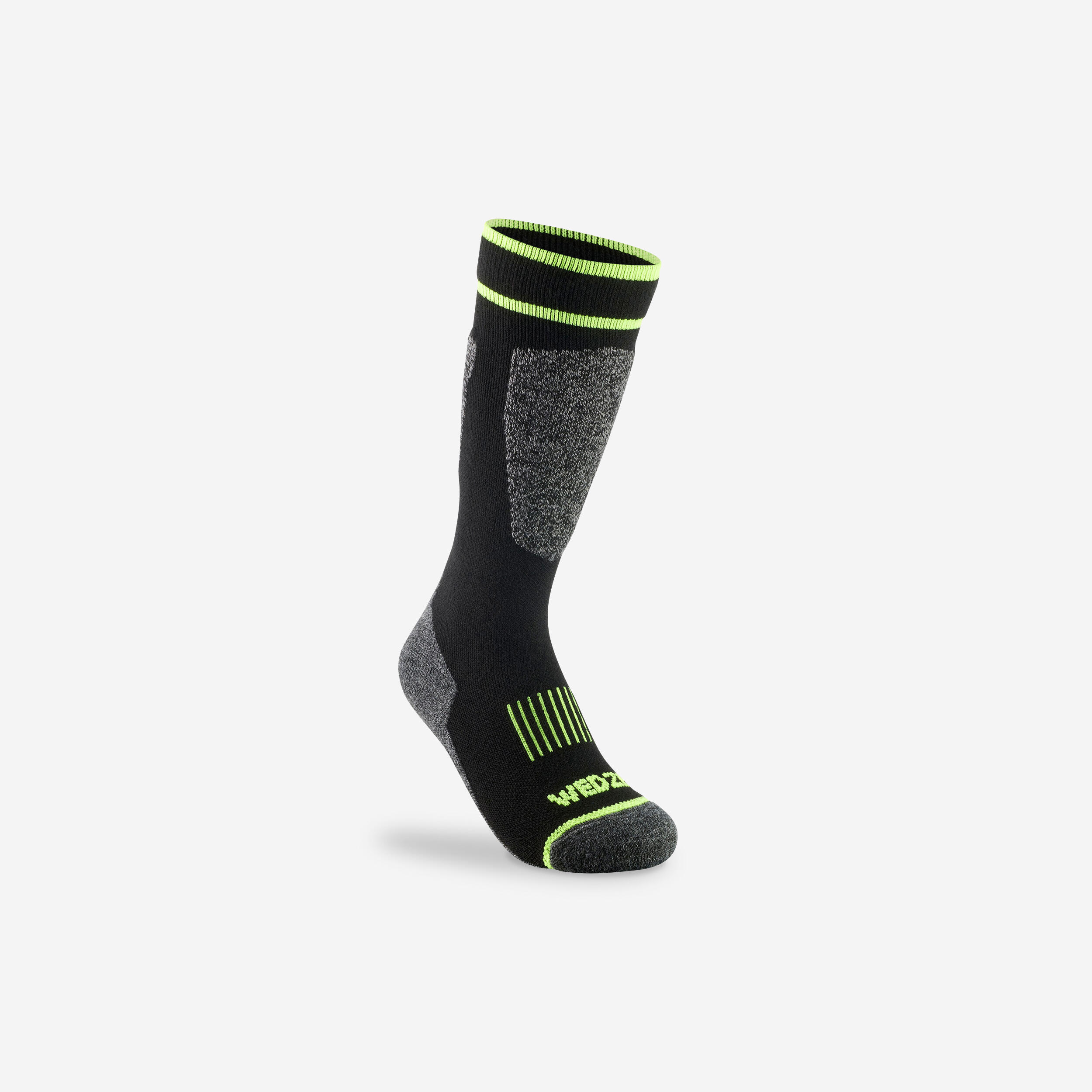 JUNIOR SKI SOCKS- 100 - BLACK