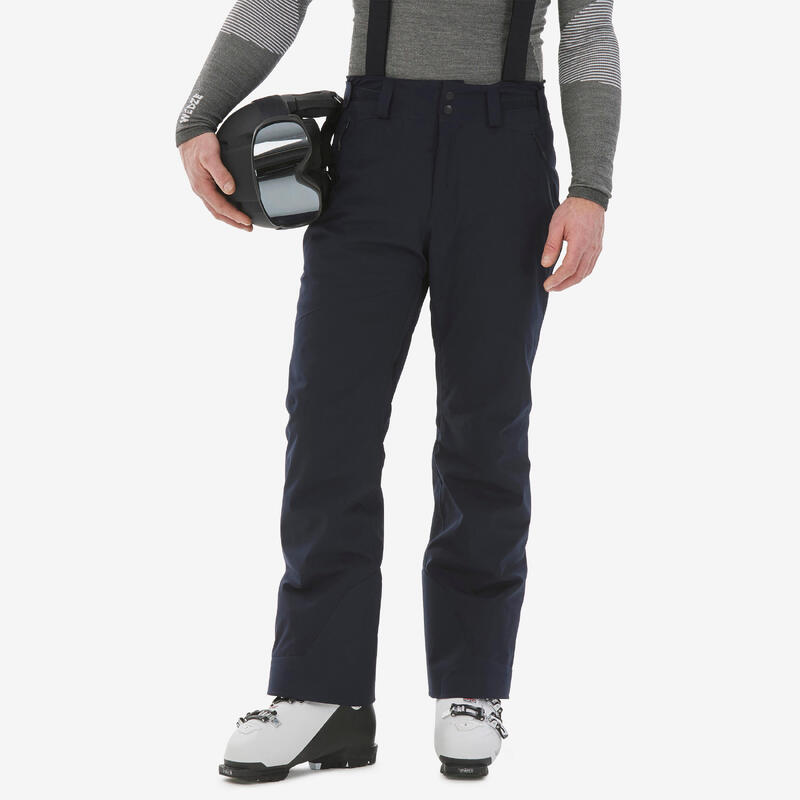 Men's Warm Ski Trousers - 580 - Navy Blue