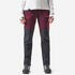Women's Mountain Trekking Water-Repellent Trousers MT900 - maroon