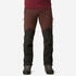 Men Stretchable Wind and Water Resistant Trekking Pants Chocolate - MT900