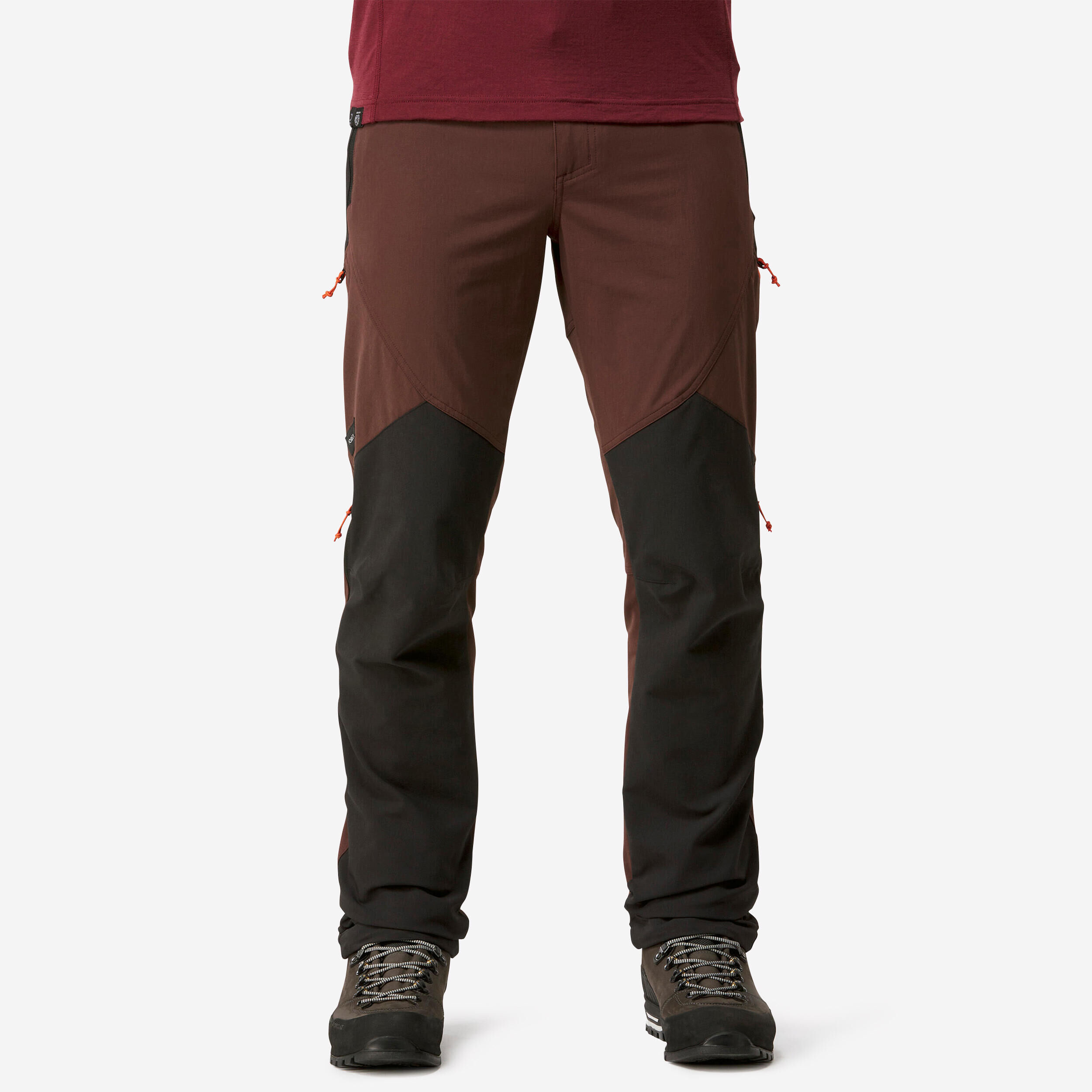 FORCLAZ Men’s water-repellent and wind-resistant trekking trousers - MT900