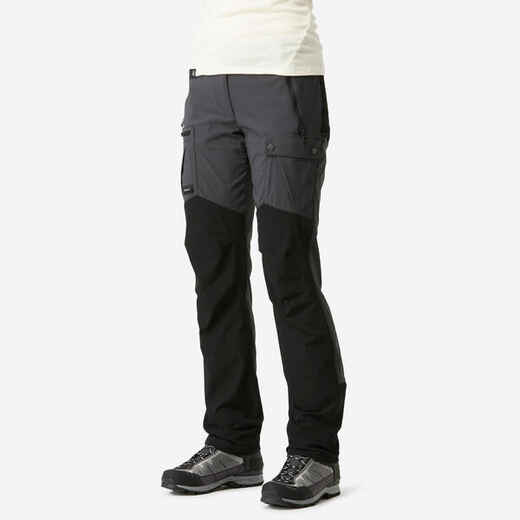 
      Pantalón de trekking Mujer Forclaz MT500 gris
  