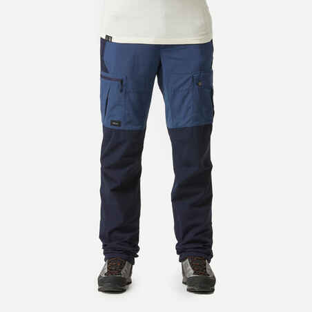 Pantalón ristop de trekking para Hombre Forclaz MT500 azul