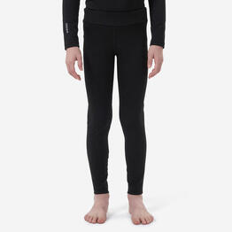 Sous-vêtement thermique de ski enfant - BL 500 bas - noir