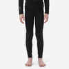 Kids’ thermal ski base layer trousers - BL 500 - black