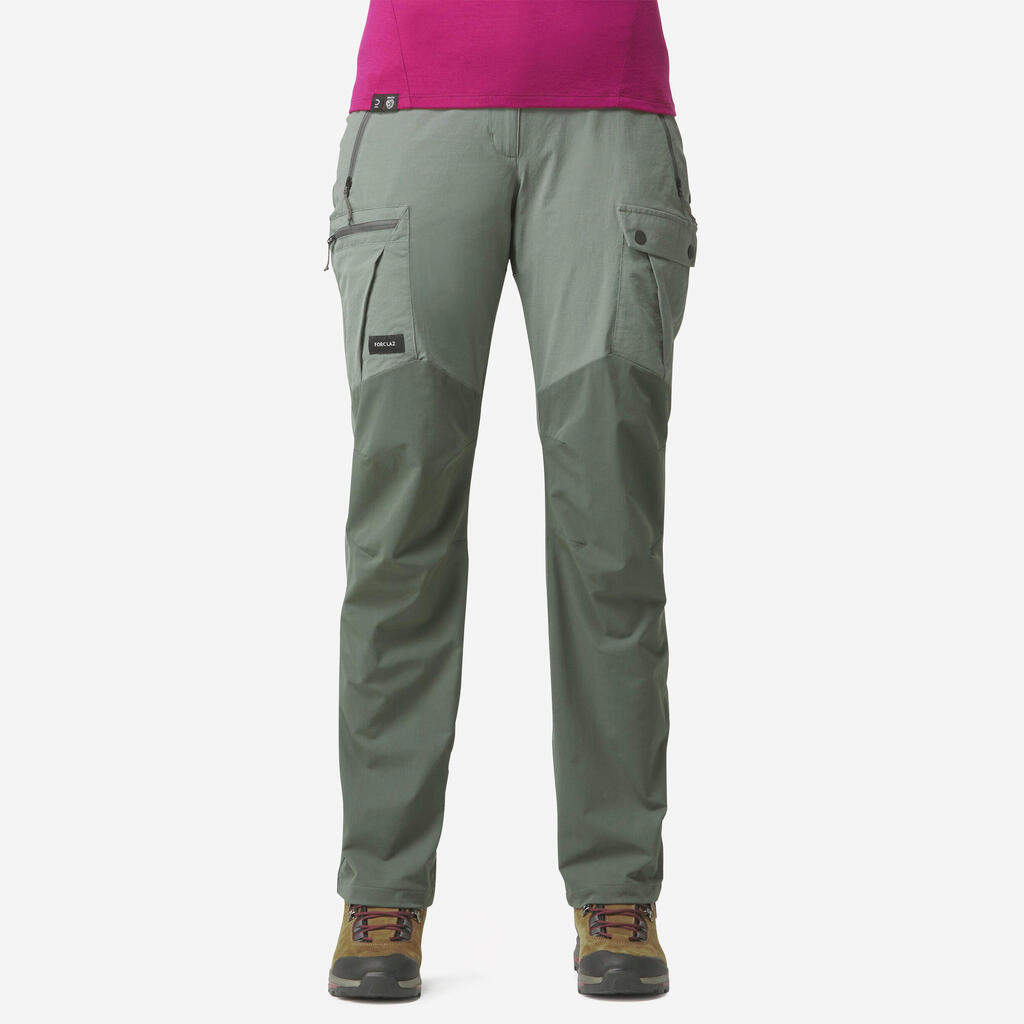 Women’s Durable Mountain Trekking Trousers - MT500