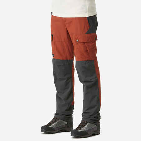 Oranžne moške trpežne pohodniške hlače MT500