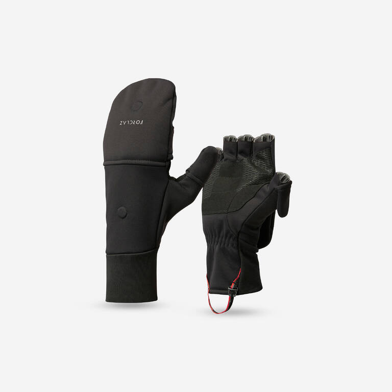 Mountain Trekking Mitten & Glove TREK 500 Black