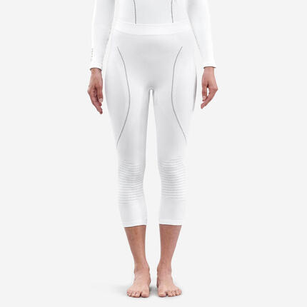 Skiunterwäsche Funktionshose Damen Seamless - BL 900 weiss