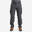 Men's Travel Trekking Cargo Trousers - TRAVEL 100 Grey