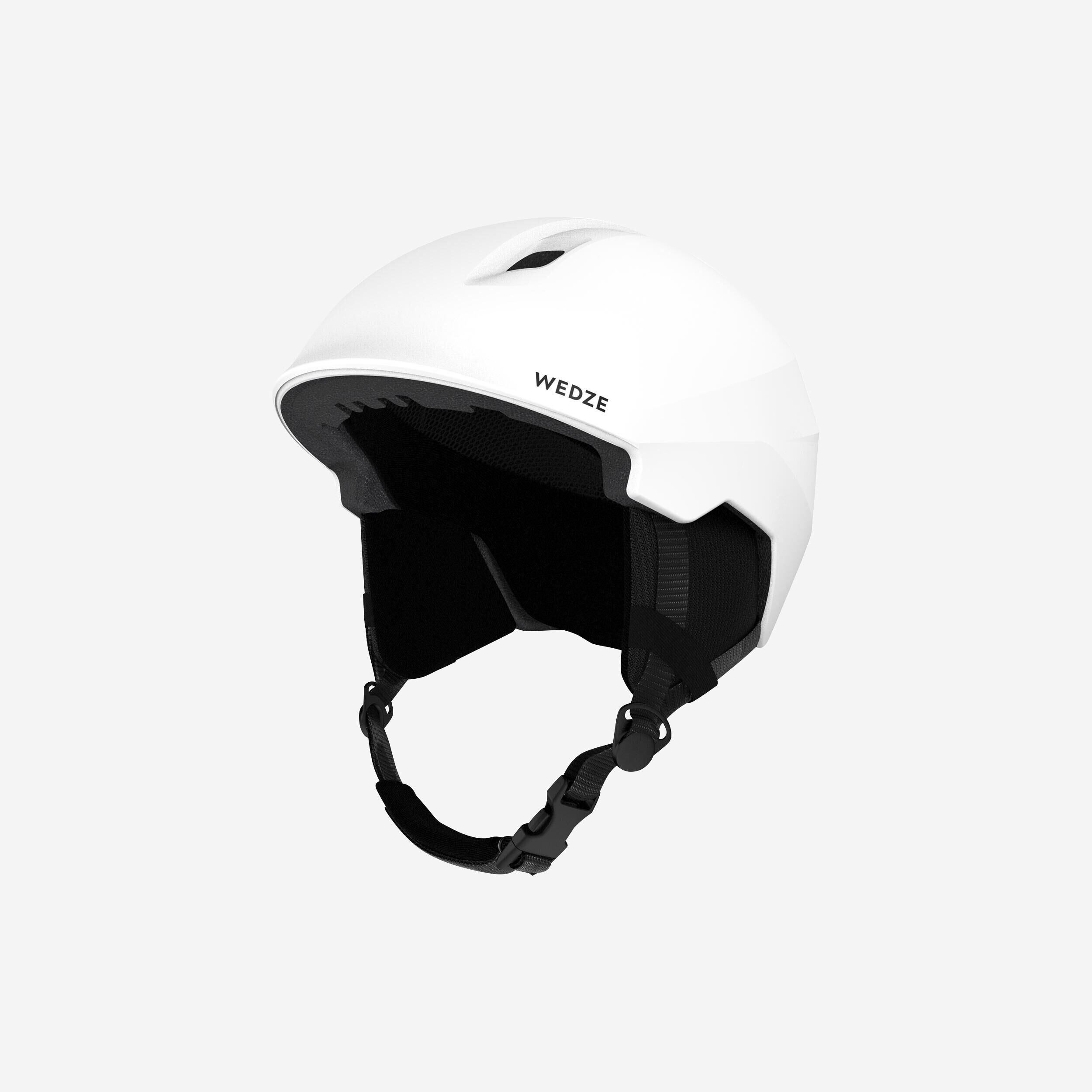 WEDZE Adult ski helmet - PST 500 - matte white