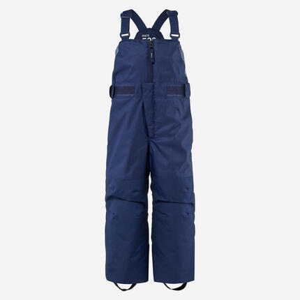 SALOPETTE DE SKI ENFANT CHAUDE ET IMPERMEABLE - 500 PNF ROSE FLUO ET MARINE