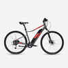 Električni hibridni bicikl Riverside 500 E sivo-crveni