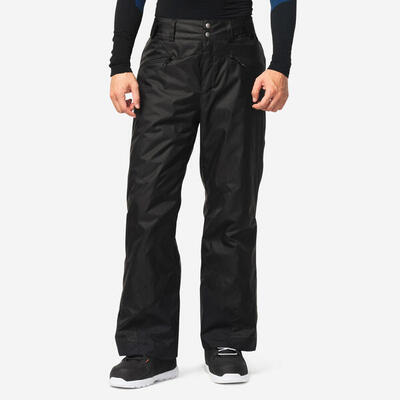 Skihose Herren warm Piste - 180 schwarz