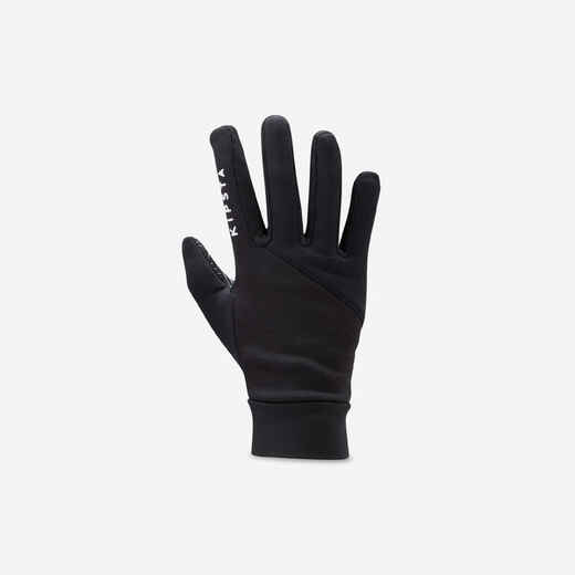 
      Kids' Football Gloves Keepdry 500 - Black
  