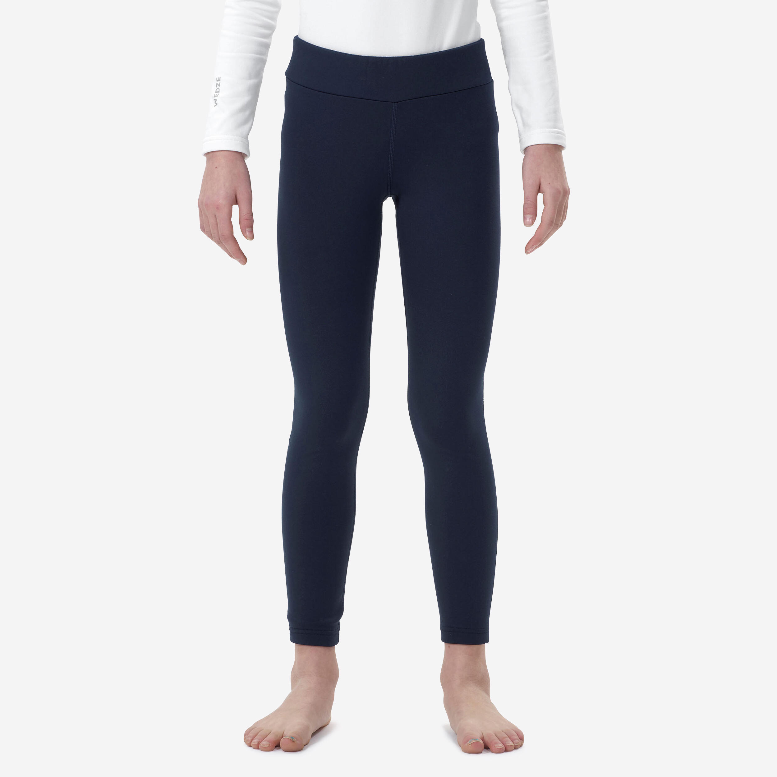 Children's thermal ski underwear - BL 500 bottoms - navy blue