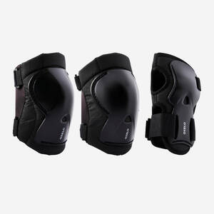 Kids Skates & Skateboard Protection Kit Black