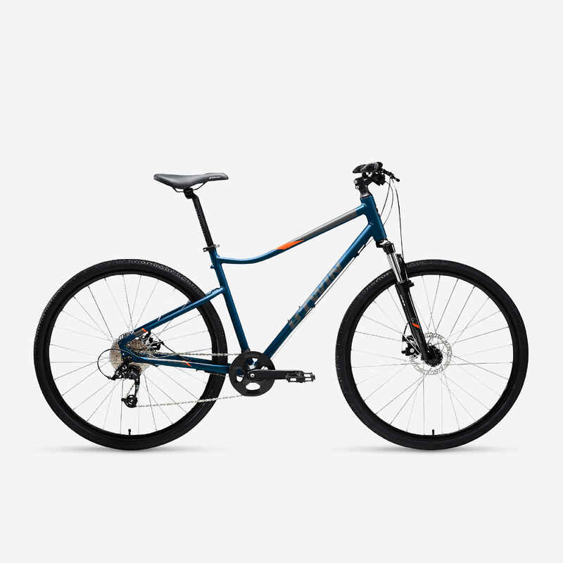 Riverside 500 Hybrid Bike - blue