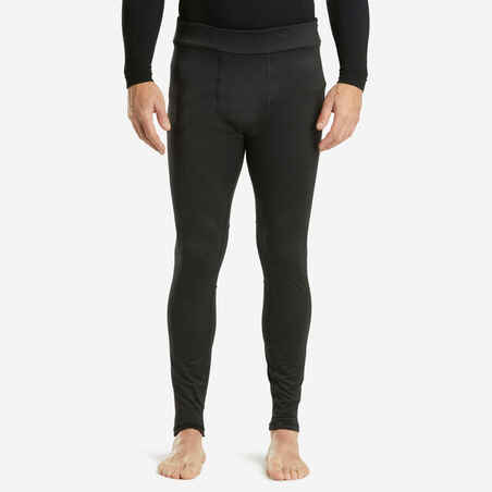 Men's Ski Base Layer Bottoms - BL 500 - Black
