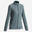 Fleecejacke Damen Bergwandern - MH120 grün/grau