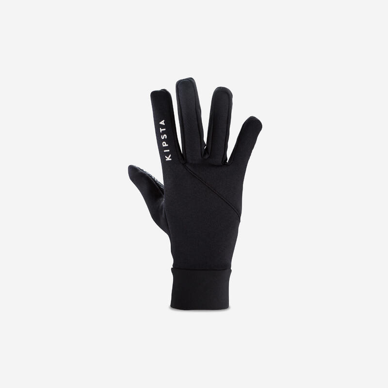 Handschuhe Fussball Keepdry 500 Erwachsene schwarz