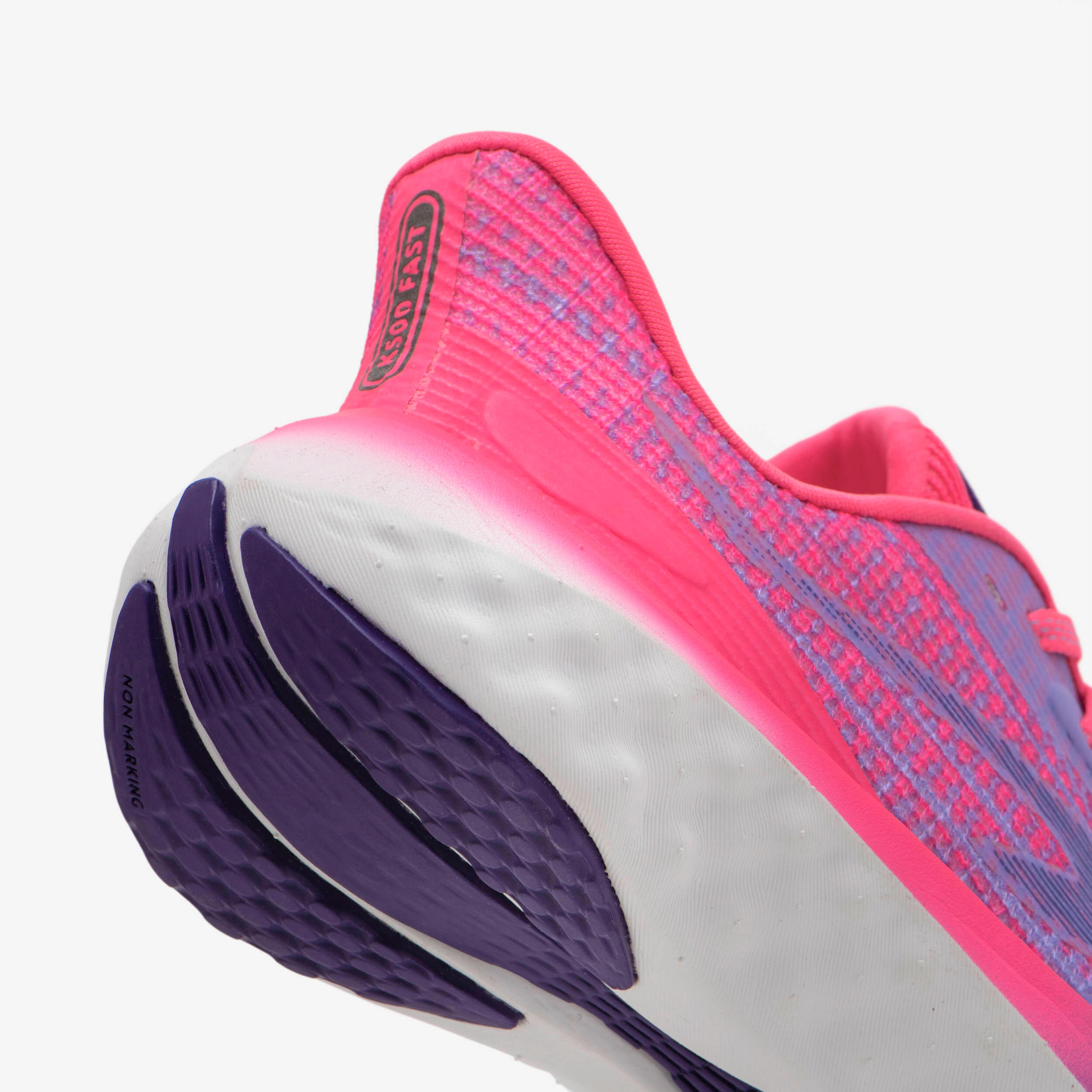 KIDS' KIPRUN K500 FAST running shoes - purple and pink 5/9
