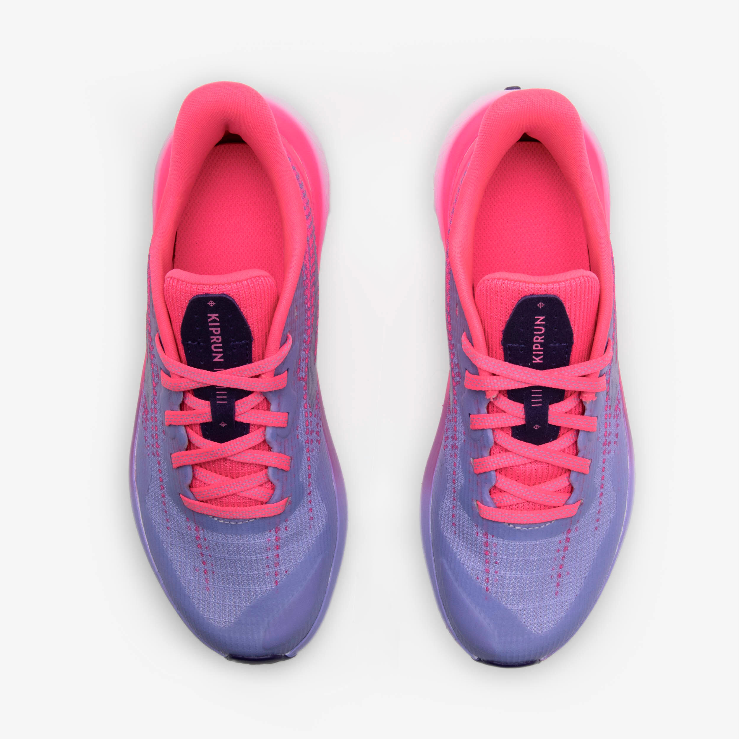 KIDS' KIPRUN K500 FAST running shoes - purple and pink 7/9