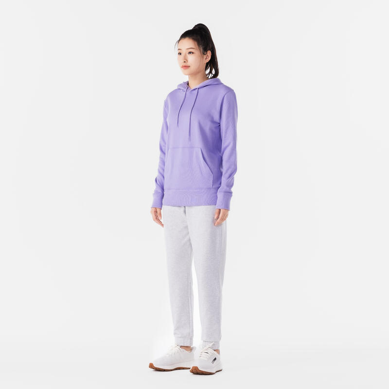 Women's Hoodie 500 Essentials - Purple