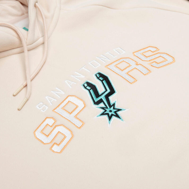 sweat à capuche SAN ANTONIO SPURS - homme/femme - Hoodie 900 NBA beige