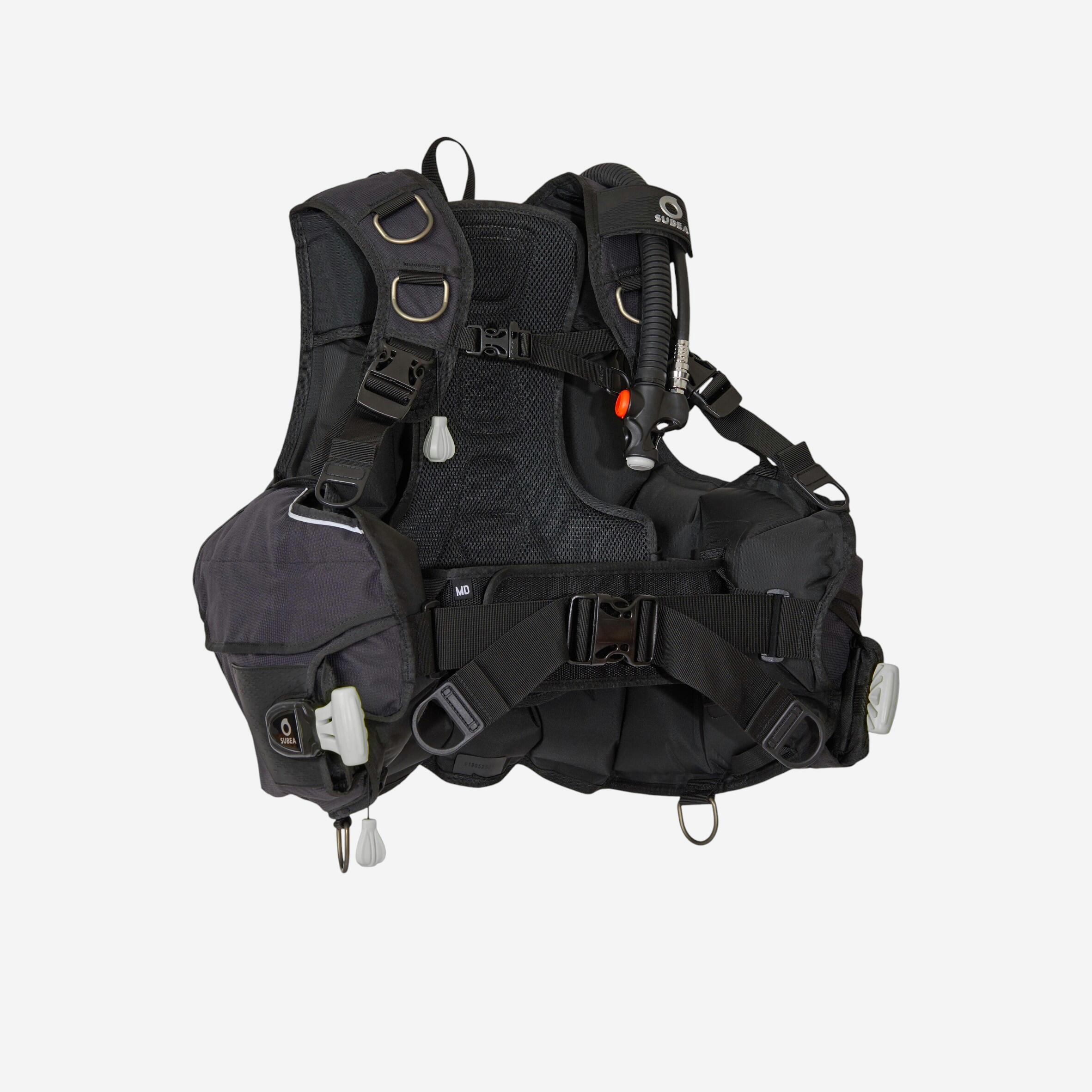 SUBEA Jacket Submarinismo SCD 500 Negro Gris