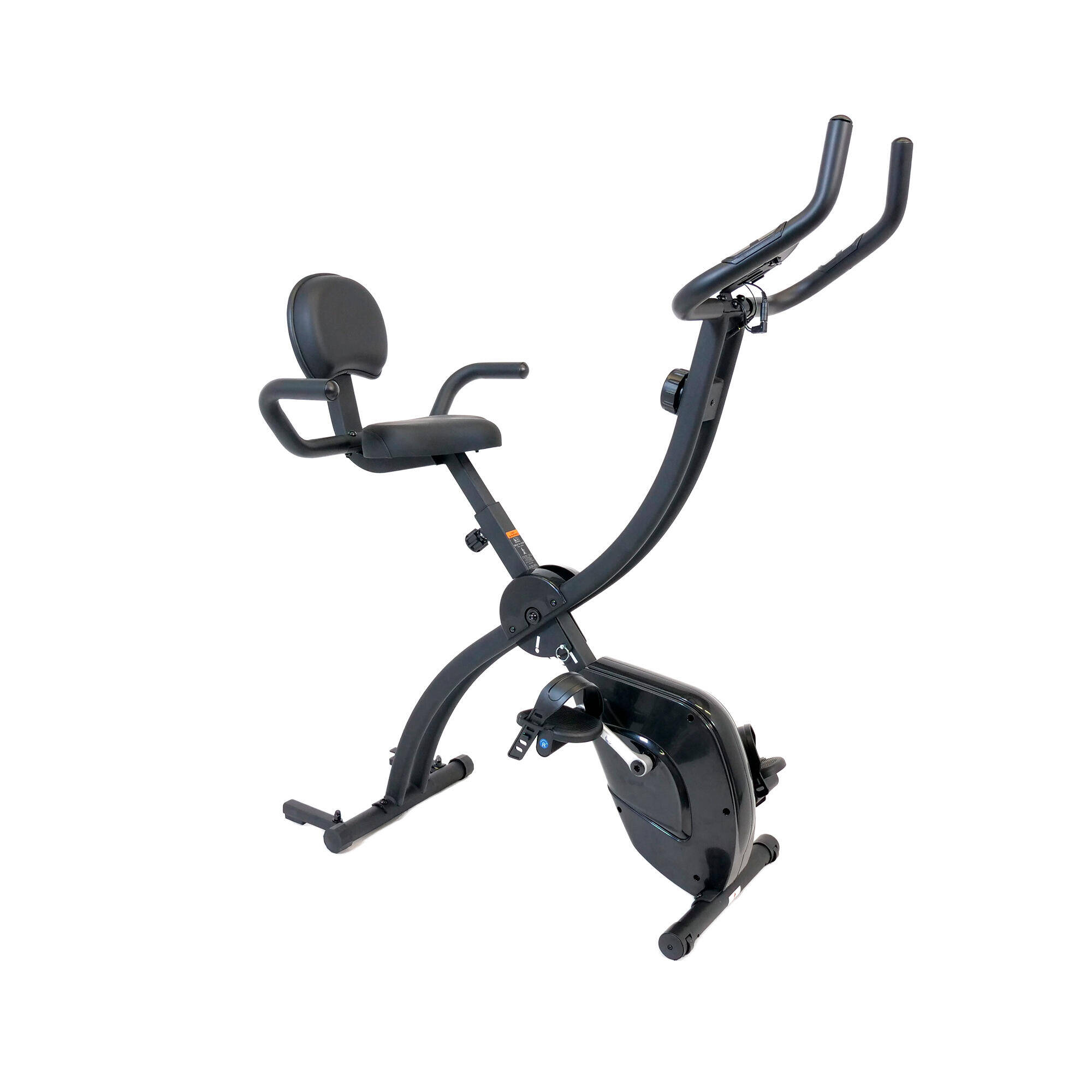 Foldable and quiet exercise bike, X bike -  1