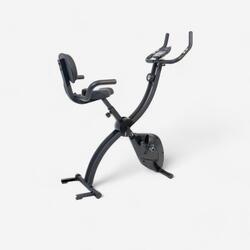 Vélo d'appartement domyos x-bike, pliable, compact et très silencieux