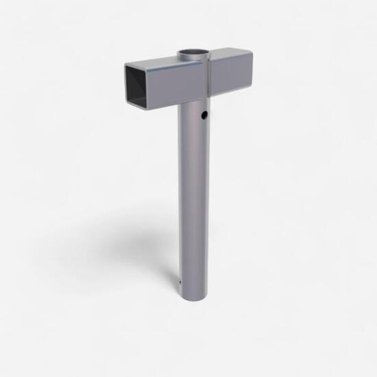 Złączka "T" słupek/noga/rama - część zamienna do trampoliny 420