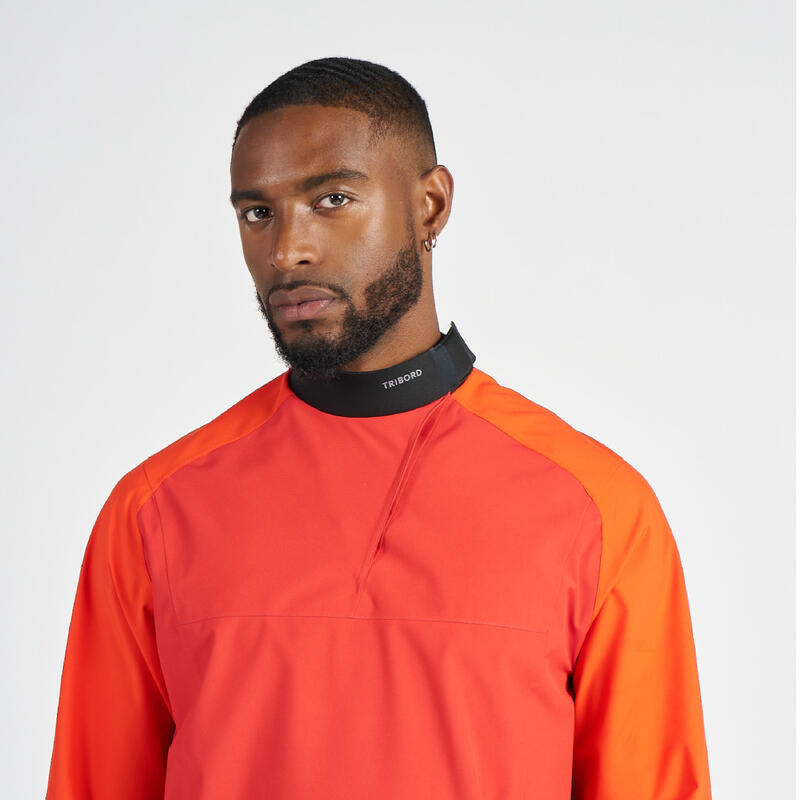 Vareuse voile kayak coupe-vent Homme - 500 ROUGE