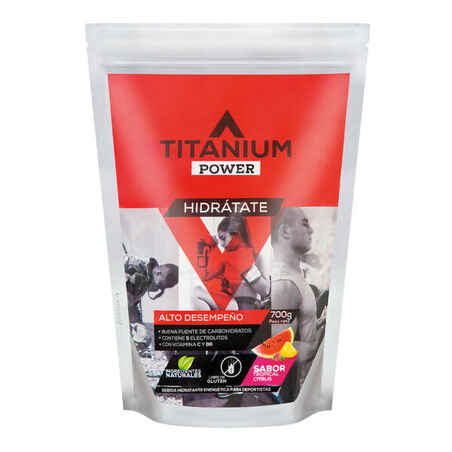 Hidratante Titanium Power 700g en polvo sabor tropical