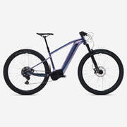 Bici elettrica a pedalata assistita Mtb Rockrider E-EXPL 700 lilla 29" - 630 Wh