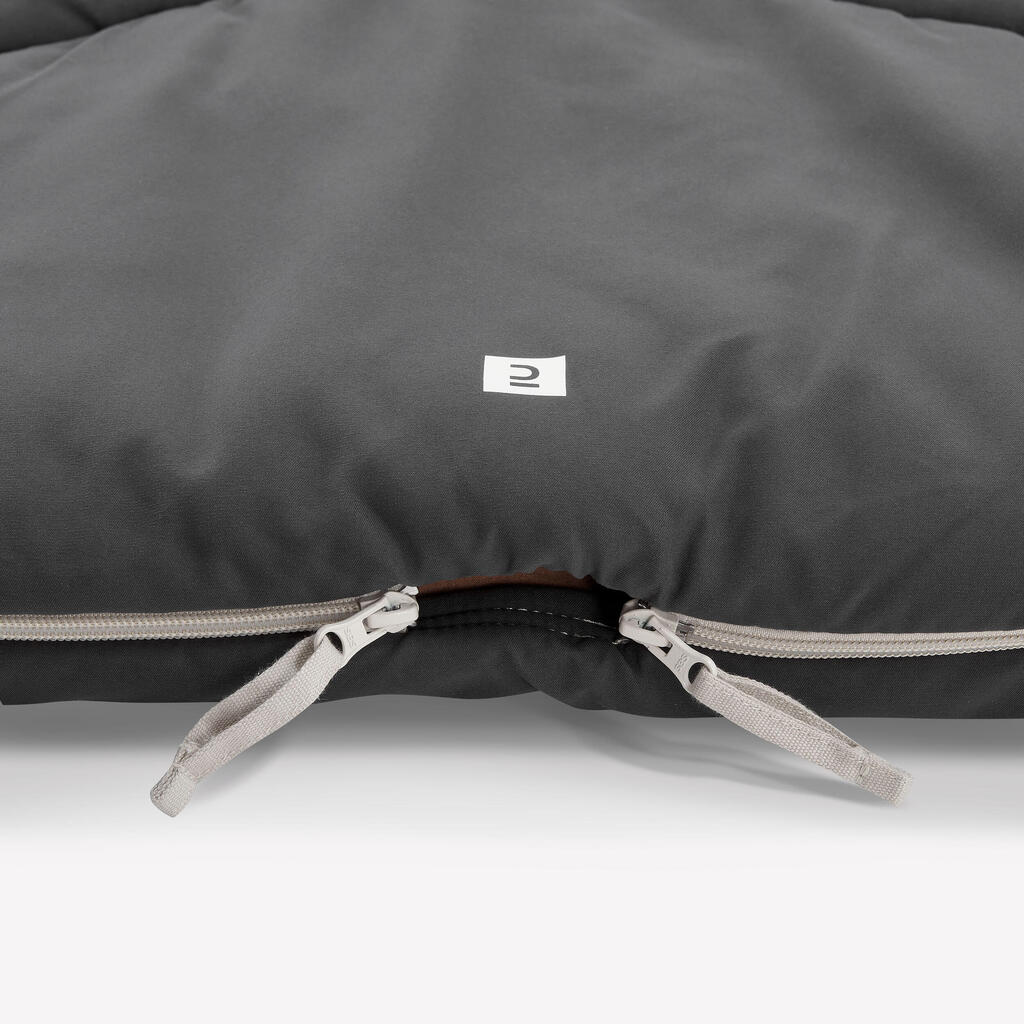 Kempingový spací vak Ultim Comfort 10° bavlnený dvojitý pre 2 osoby