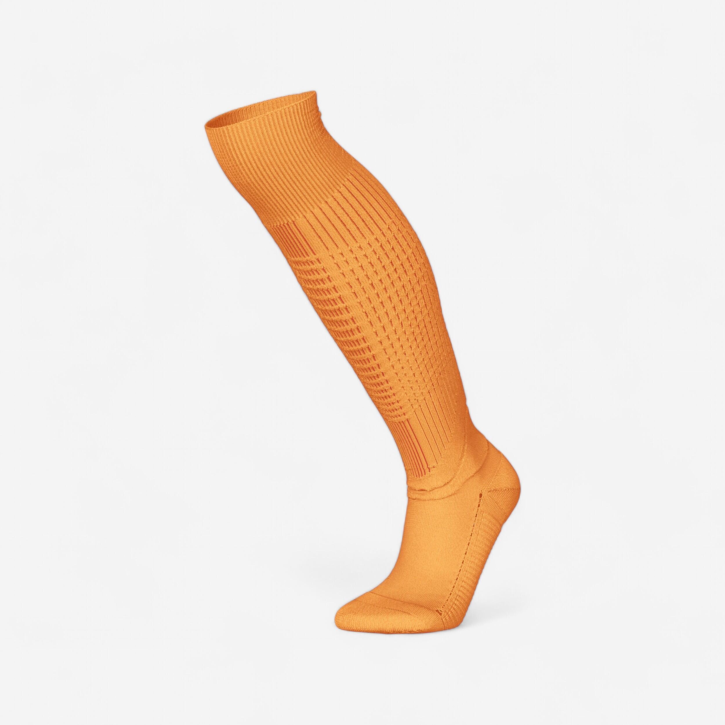 KIPSTA Voetbalsokken / voetbalkousen kind CLR Oranje