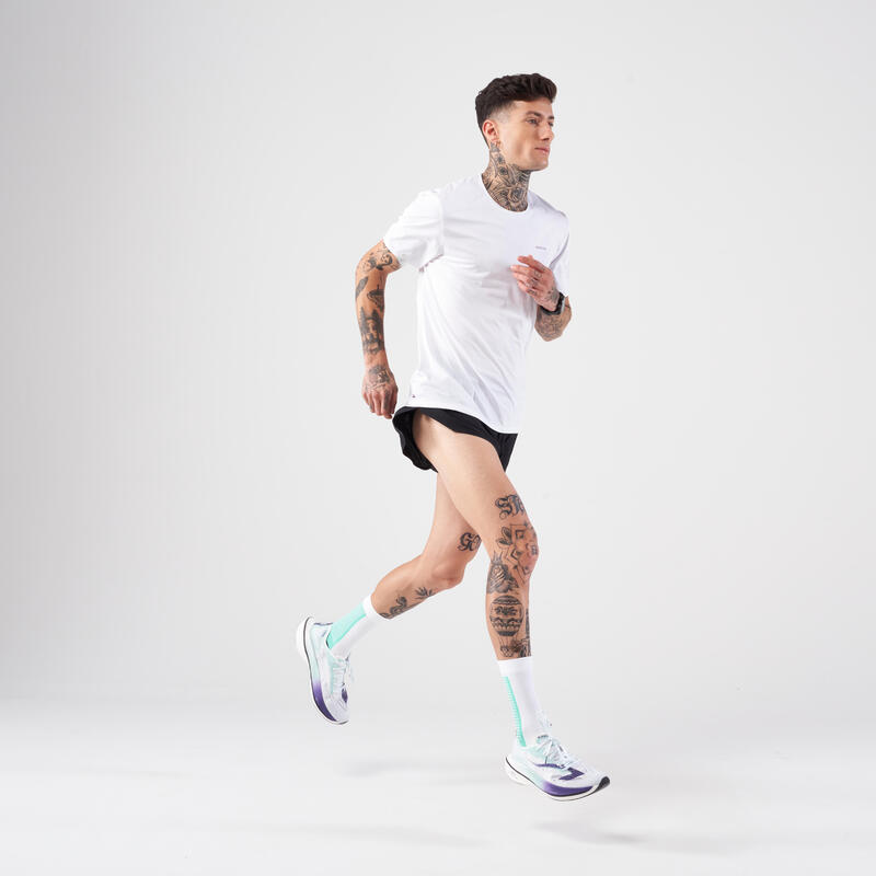 Camiseta running ligera Hombre - KIPRUN Run 900 REPLIKA Blanco