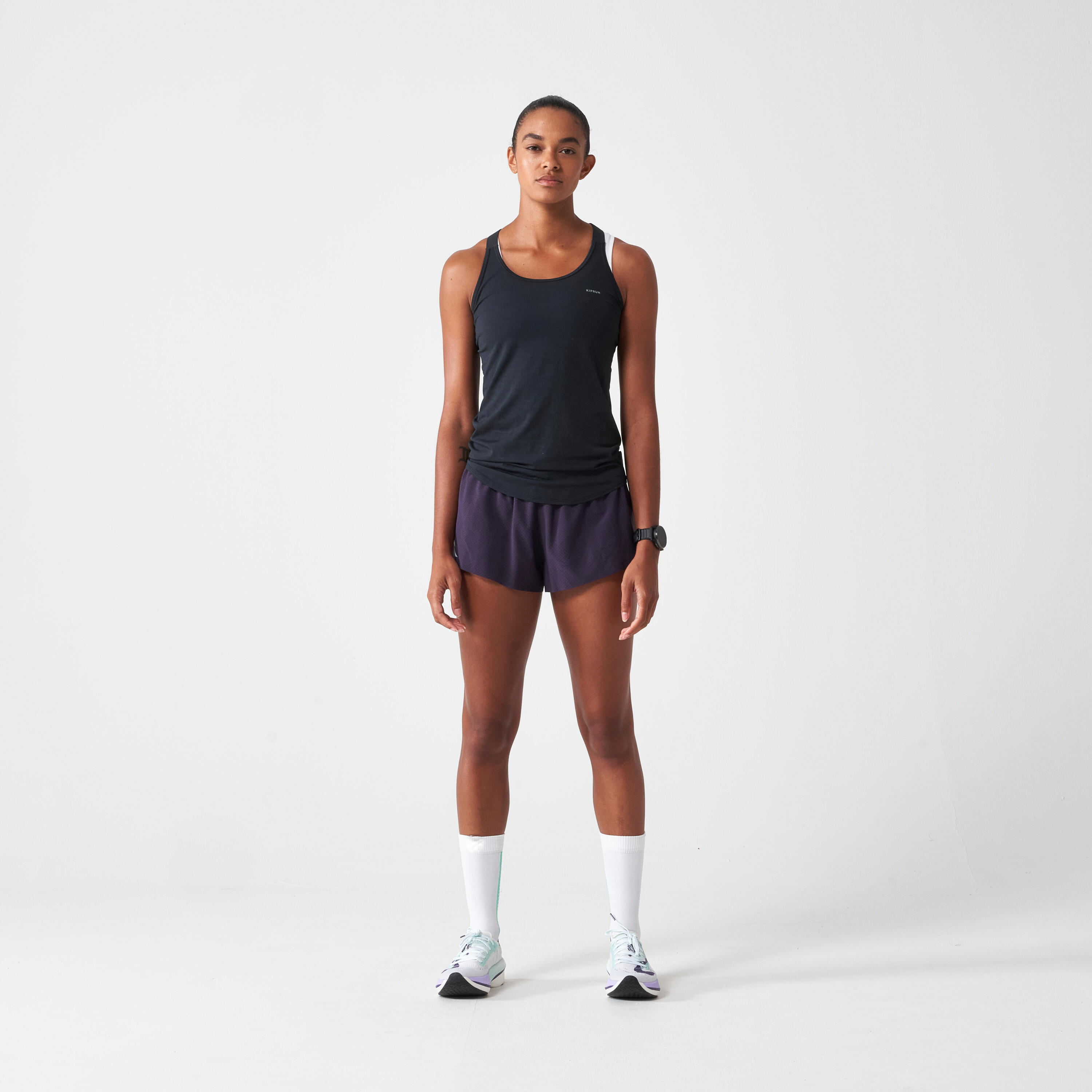 Kiprun Women's Run 500 Seamless Comfort Running Tank Top