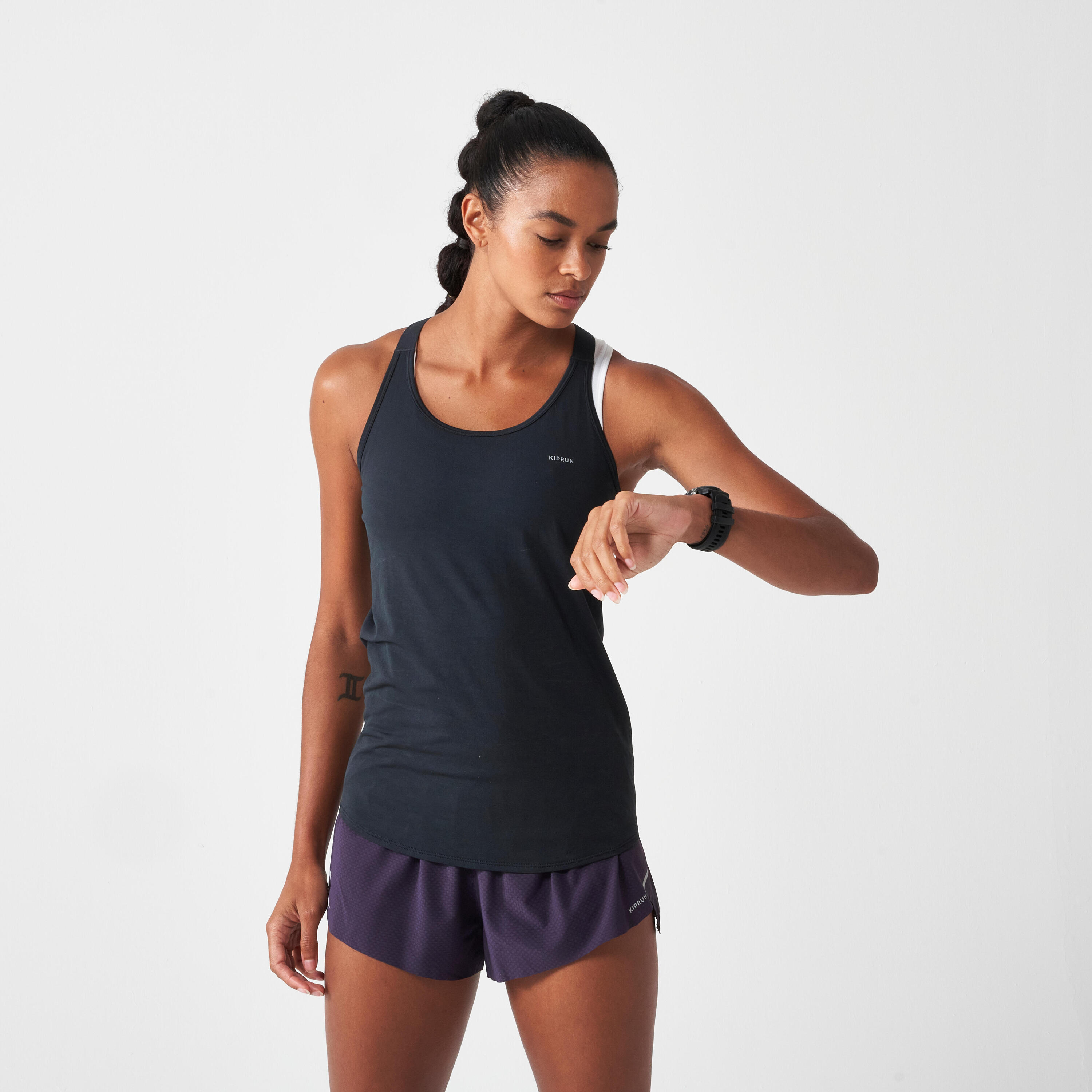 Kiprun Women's Run 500 Seamless Comfort Running Tank Top