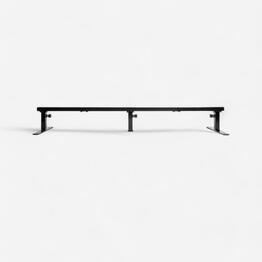 BARRE DE SLIDE / GRIND CARREE NOIRE POUR SKATEBOARD REGLABLE ET CONNECTABLE